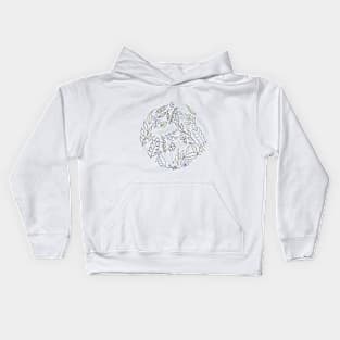 Floral World Kids Hoodie